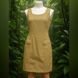 Ann Taylor Beige Mini Dress